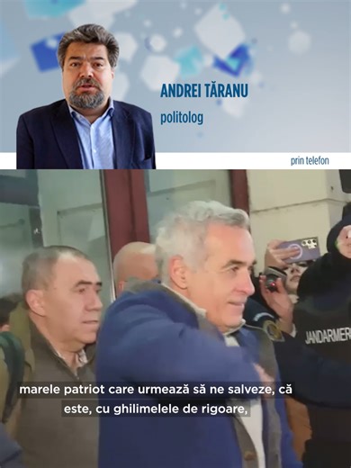 Analiza lui Andrei Țăranu despre Călin Georgescu