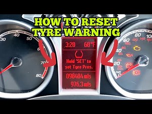 Hoe de bandenspanningssensor van de Ford Focus 2 resetten?