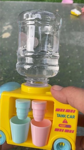 Miniature water dispenser #shortvideo #asmr #toy #dispenserwater #water #playtime #unboxing #shorts