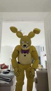 fnaf 2 yellow rabbit cosplay reveal #fnafcosplay #fnaf2movie ‪@DaRegularSauce‬