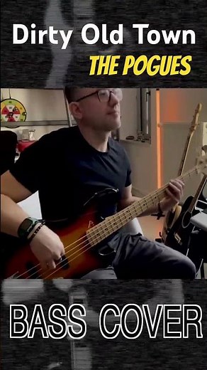 Dirty Old Town (The Pogues) / bass cover by ‪@Jeremievinet‬