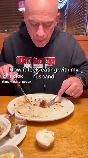 Eating Out with My Fast-Eating Husband