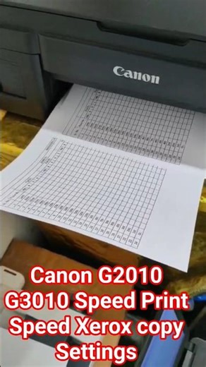 Canon G2010 G3010 Speed Print Speed Xerox copy Settings#canon #service #printersupportsoftware