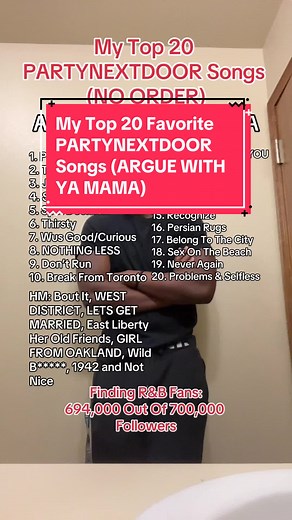 Top PARTYNEXTDOOR Songs Compilation