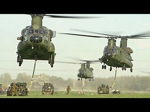 Heavy Delivery: Dutch CH-47 Chinooks Sling Load Operations