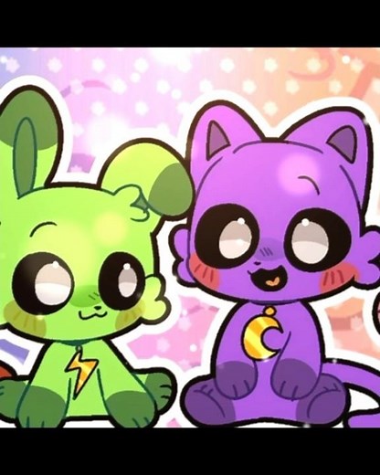 Catnap x Hoppy 💚💜