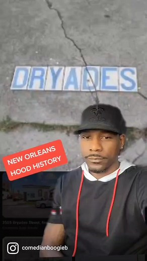 38K views · 2.5K reactions | DYADES STREET/ ORETHA CASTLE HALEY STREET ⚜️ #greenscreen #neworleans #hoodhistory #lesson #Dryades #steet #Nola #history #louisiana #letmestressyouout #ComedianBoogieB | Comedian Boogie B Montrell | Facebook
