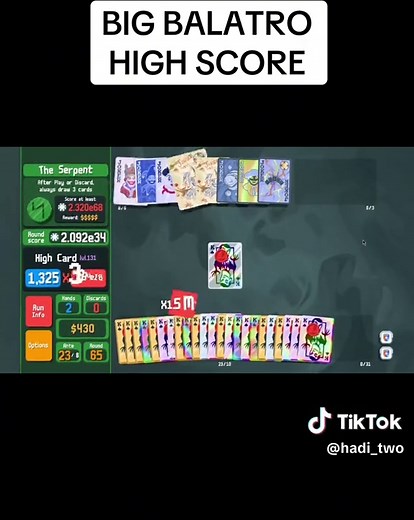 Achieving High Scores in Balatro: My Best Record