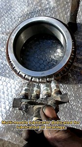 2.7M views · 9.8K reactions | Multi-needle dedicated lubrication Technicians for lubrication of bearings. #mechanic #mechanicsteve #bearing #lubrication #trucks #oldschool | Mechanic Steve | Facebook