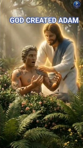 God Created Adam – The First Man | Bible Story #Shorts#holybible