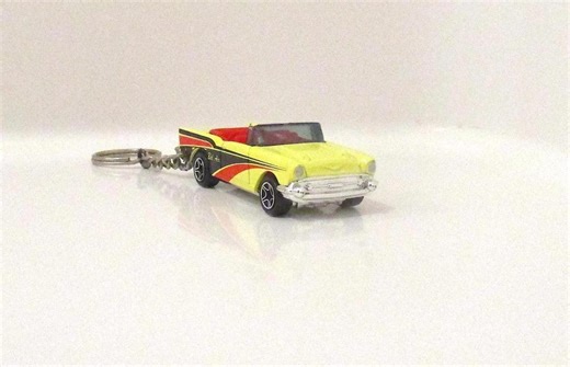 1957 Chevy Bel Aire Convertible Keychain, - Etsy