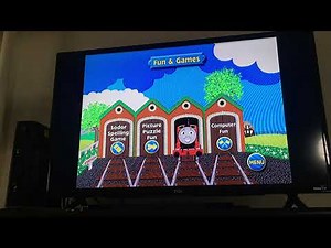 Thomas & Friends Thomas & The Really Brave Engines DVD Menu Walkthrough
