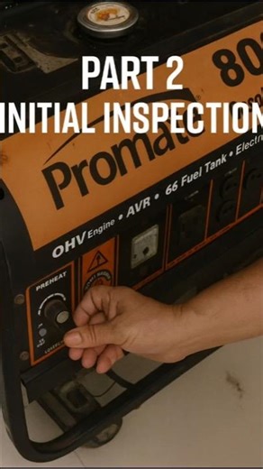 “Generator Not Starting? INITIAL INSPECTION (shorts 2)” @armandelectrical