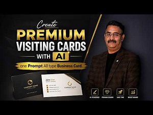 The Ultimate Business Card Design Prompt | Create Premium Cards with AI