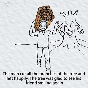 The Giving tree by Shel Silverstein | Curejoy Videos