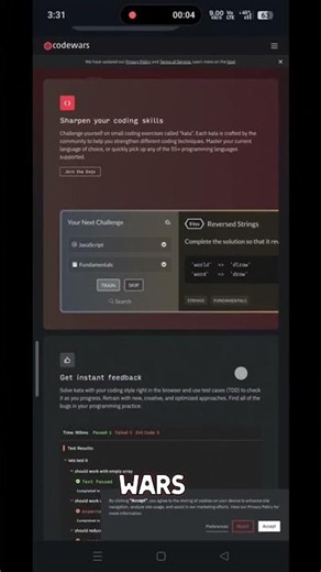 3 Websites to Practice Coding for FREE 💻🔥#Programming #Coding #LeetCode #HackerRank#Codewars #Python
