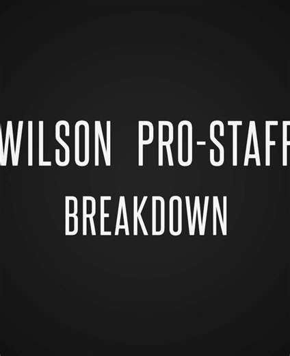 The pro-staff is made for players who want that legendary connection to the ball, control, feel and precision. #prostaff #wilsontennis #tennisgear