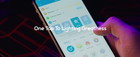 Govee Glide RGBIC LED Wall Lights, Music Sync Home Decor LED Light Bar for for Gaming TV Bedroom Streaming, Multicolor Customizable, Lights, 8 Pcs with 4 Corners