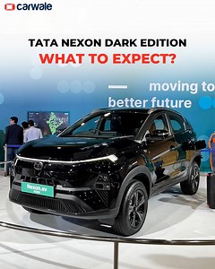 When the Nexon facelift was launched in India, it was not made available in the Dark Edition. And now, rumours suggest that the automaker is planning to launch the popular Dark Edition of the Nexon SUV in the country. Here's a video on what we can expect from this upcoming SUV. What do you think? #Cars #Carlife #Tata #Nexon #TataNexonDarkEdtion #DarkEdition #CWSnippet #SUV #Tatacars #automotive #instacar #carstagram | CarWale