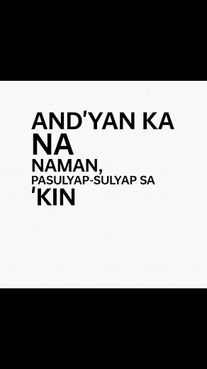 Paligaw Ligaw Tingin Lyrics and TikTok Video with Ashley