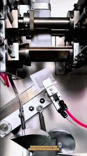 Tea Bag Packaging Machine Forms and Seals Filter Paper into Automatic Tea Sachets #machine