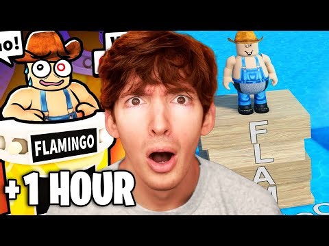 1 Hour of Flamingo testing IQ in Roblox