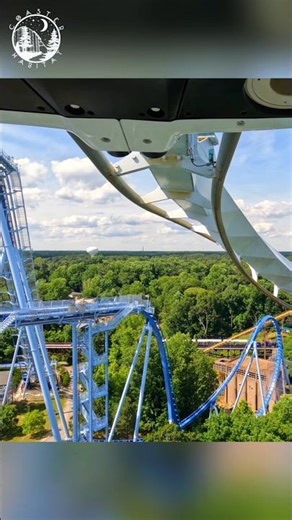 POV: First Drop on Alpengeist! ⛷️ #rollercoaster #shorts #shortvideo #viral #trending #winter #pov