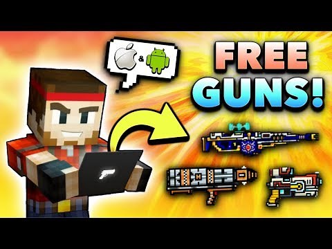 You Can Get ALL GUNS FREE in Pixel Gun 3D Instantly!! (iOS/Android)