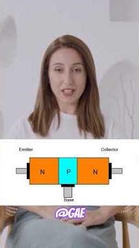 Design of a Transistor explained #electronics #physics #semiconductor #diode
