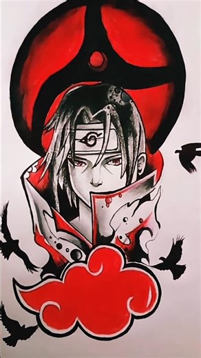 Anime Draw 👀 #musical #anime #art #animeeart #short