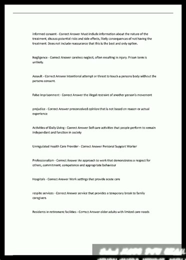 Latest NACC PSW EXAM PRACTICE EXAM AND STUDY GUIDE NEWEST ACTUAL COMPLETE 200 QUESTIONS AND CORRECT