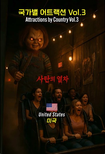 국가별 어트랙션 Vol.3: 놀이공원의 매력