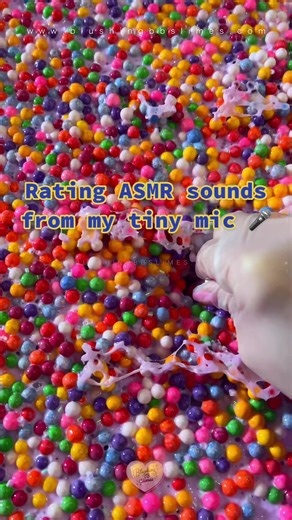 Rating ASMR sounds from my tiny mic 🎤
