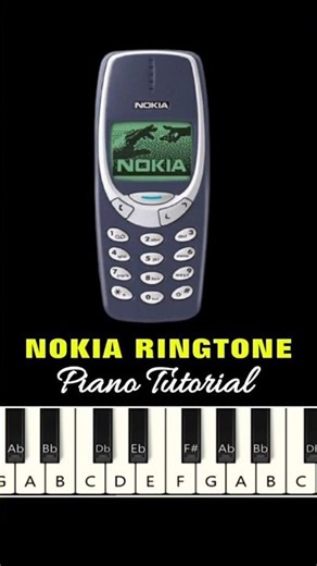 Nokia Ringtone - Piano Tutorial