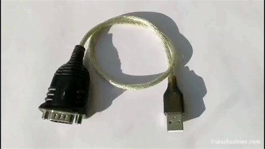 High Quality OEM 3ft USB 2.0 to Serial (9-Pin) DB-9 RS-232 Converter Cable, Prolific Chipset