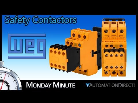 WEG IEC Safety Contactors from AutomationDirect