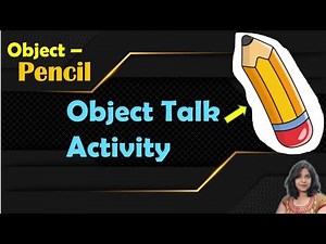 Object Talking - Pencil | 5 Lines on Pencil for Kindergarten and Primary students I Talks And Tells