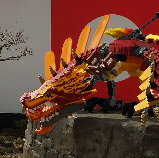 617K views · 6.8K reactions | 48,563 bricks and 170 hours later, this beautiful 269 pound LEGO NINJAGO  now calls LEGOLAND in Billund  her home!  | LEGO | Facebook
