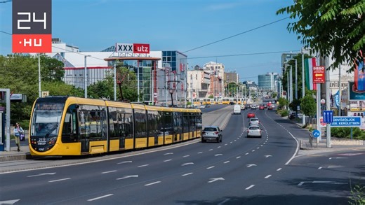Összeütközött két villamos a Hungária körúton | 24.hu