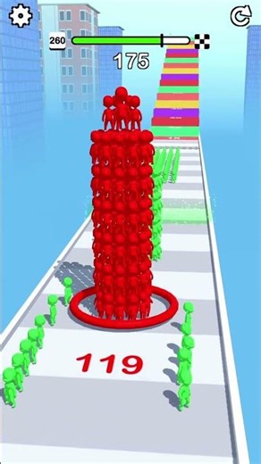 Clay Man Statue Stack Tower lv260