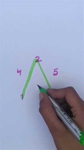 star with numbers #short