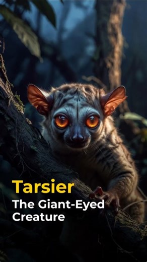 Tarsier | The Animal with Giant Eyes #wildlife #documentary