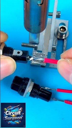 The objects being assembled in the video are panel-mount fuse holders.These components are designed