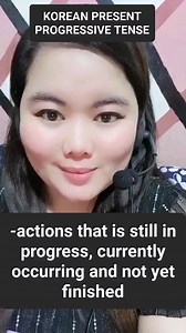 1.1K views · 68 reactions | Present Progressive Tense Verb + 고 있다 Pattern "ING Form" #grammarpattern #Korean #studykoreanwithme #studykoreanlanguage #stepbysteplearning #epsapirant #EPSKorea #epstopikexam #koreangrammar | Teacher Rasha | Facebook