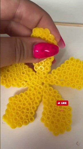 Jak zrobić kaczeńca 3d z koralików do prasowania? #pinkipolapinki #koralikidoprasowania #tutorial