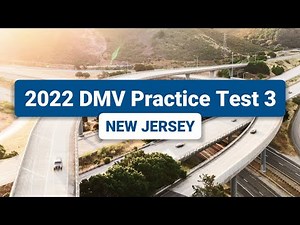 2023 New Jersey DMV Practice Test #3