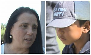 Mother increases her family by adopting a boy from India