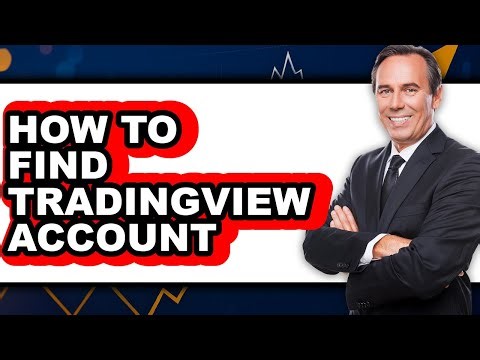 How To Find TradingView Account - Step By Step