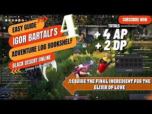 Acquire the final ingredient for the elixir of love | Igor Bartali’s Adventure Log Book 4