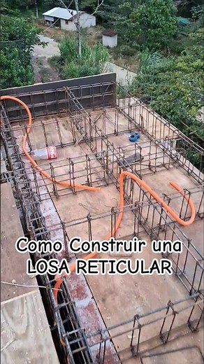 asi se hace el armado de Losa reticular #construction